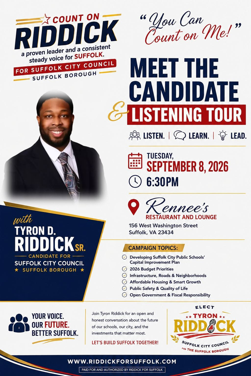 Poster for Riddick event - text is in the article